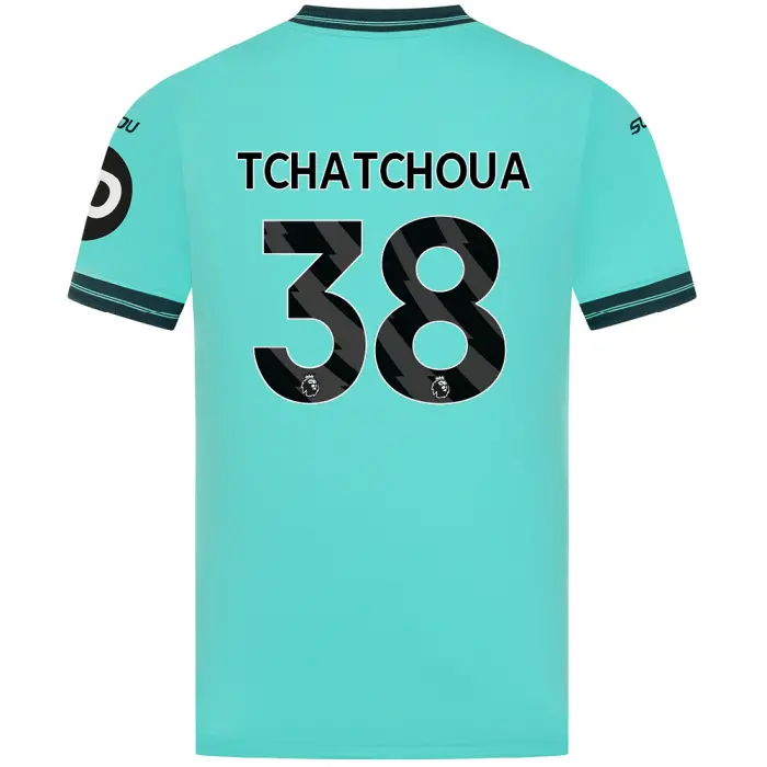 Wolverhampton Wanderers Store | Shop Official 2025-26 Wolves Pro Away Shirt – Adult TCHATCHOUA 38 Wolves Gear